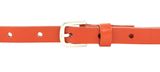 Vanzetti Neon Booster 15mm Full Leather Belt W90 Nectarine