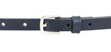 Vanzetti 15mm Leather Belt W65 Marine Vanzetti 15mm Leather Belt W65 Marine