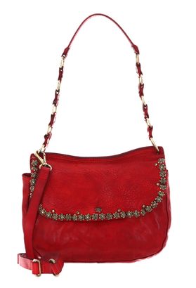 CAMPOMAGGI Cross Body Bag Medium M Rosso