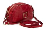 CAMPOMAGGI Half Moon Crossbody Bag Rosso