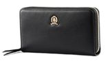 TOMMY HILFIGER TH Element Large ZA Wallet Black TOMMY HILFIGER TH Element Large ZA Wallet Black