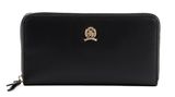 TOMMY HILFIGER TH Element Large ZA Wallet Black TOMMY HILFIGER TH Element Large ZA Wallet Black
