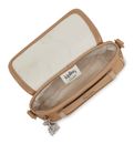 kipling New Lelio Small Crossbody Soft Almond kipling New Lelio Small Crossbody Soft Almond