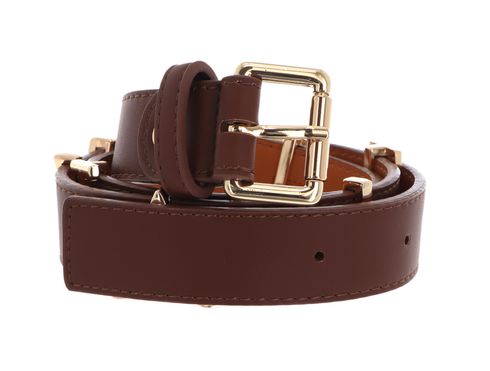 VALENTINO Emma Winter Belt W110 Caffé / Oro - shortenable VALENTINO Emma Winter Belt W110 Caffé / Oro - shortenable