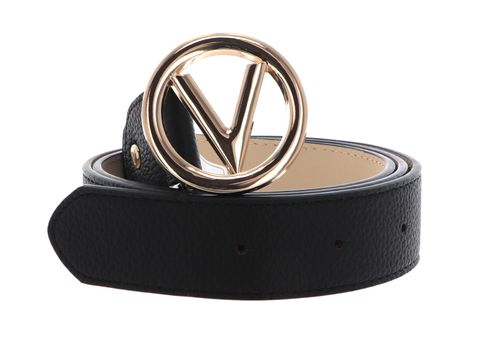 VALENTINO Round Belt W110 Nero / Oro - kürzbar