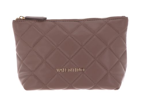 VALENTINO Ocarina Soft Cosmetic Case Taupe