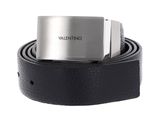 VALENTINO Release Leather Belt W115 Nero / Blu