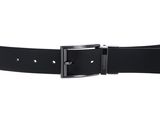 VALENTINO Bairone Classic Belt W115 Nero / Blu - shortenable