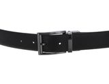 VALENTINO Bairone Classic Belt W105 Nero / Moro - shortenable