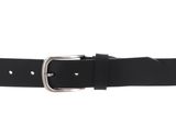 VALENTINO Bairone Leather Belt W115 Nero