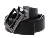 VALENTINO Bairone Classic Belt W105 Nero / Blu - shortenable