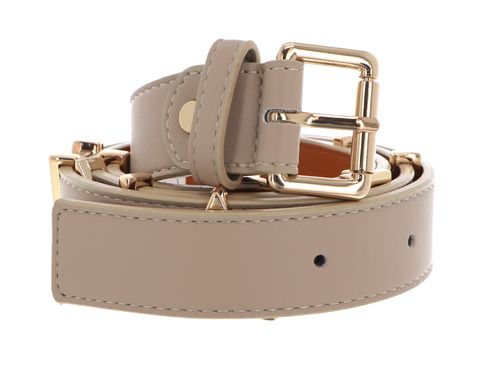 VALENTINO Emma Winter Belt W120 Beig / Oro - kürzbar