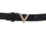 VALENTINO Divina Belt W100 Nero / Oro - shortenable VALENTINO Divina Belt W100 Nero / Oro - shortenable