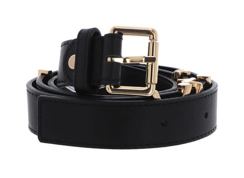 VALENTINO Emma Winter Belt W90 Nero / Oro - shortenable