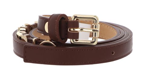VALENTINO Emma Winter Belt W110 Caffé / Oro - shortenable