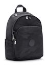 kipling Basic Elevated Delia Backpack M Black Camo Emb kipling Basic Elevated Delia Backpack M Black Camo Emb