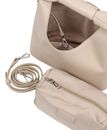 SEIDENFELT MANUFAKTUR Janne Midi Hobo M Beige