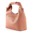 SEIDENFELT MANUFAKTUR Janne Midi Hobo M Rose Tan