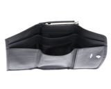 Golden Head Polo RFID Protect French Coin Purse Wallet Black