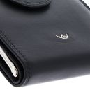 Golden Head Polo RFID Protect French Coin Purse Wallet Black