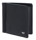 Golden Head Polo RFID Protect Money Clip Billfold Wallet Black