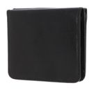 Golden Head Colorado RFID Protect Billfold Coin Wallet With Front Flap Snap Closure Black