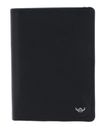 Golden Head Polo RFID Protect ID Wallet with Note Compartment Black