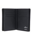 Golden Head Polo RFID Protect ID Wallet with Note Compartment Black
