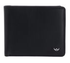 Golden Head Polo RFID Protect Billfold Coin Wallet Black