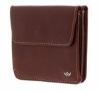 Golden Head Colorado RFID Billfold Coin Wallet With Front Snap Closure Tobacco