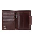 Golden Head Colorado RFID Protect Billfold Coin Wallet with Snap Closure Tabacco