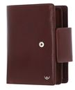Golden Head Colorado RFID Protect Billfold Coin Wallet with Snap Closure Tabacco
