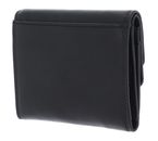 Golden Head Polo RFID Protect Zipped Billfold Coin Wallet With Front Snap Closure Black