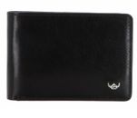 Golden Head Colorado RFID Protect Petite Billfold Coin Wallet Black