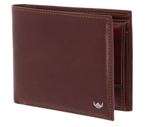 Golden Head Colorado RFID Billfold Coin Wallet Tabacco