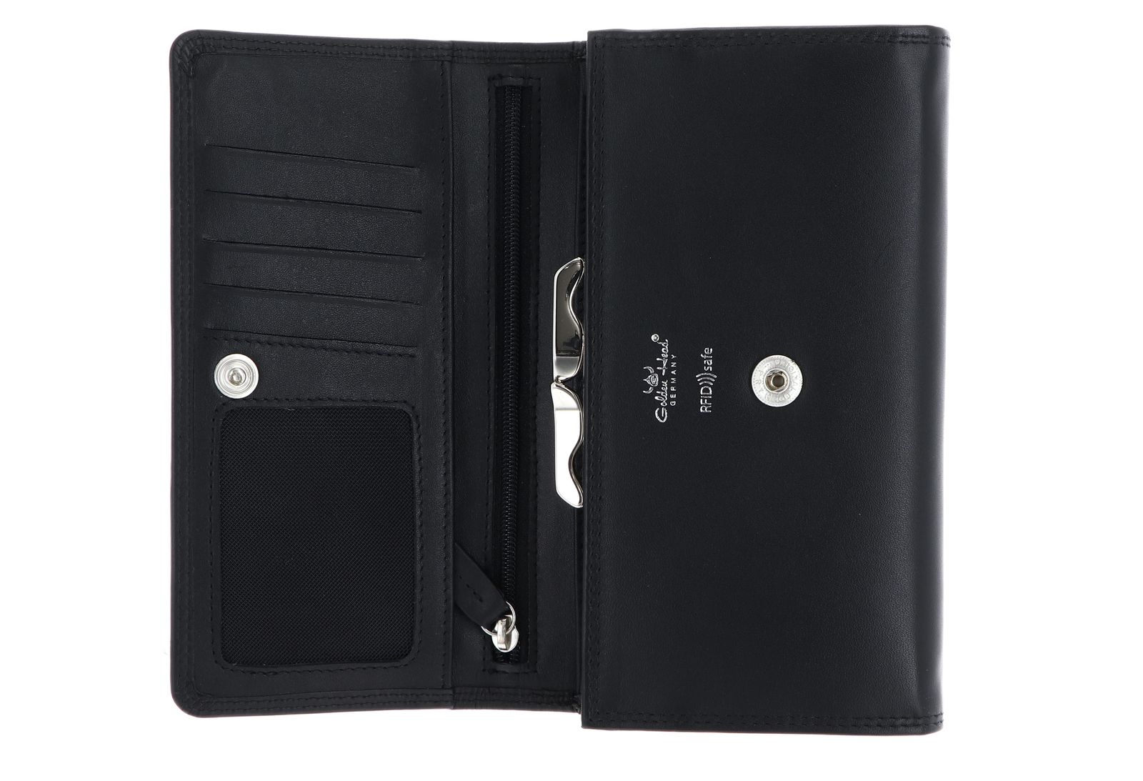 Golden Head Polo RFID Protect Damenbörse 2821 Schwarz Golden Head Polo RFID Protect Damenbörse 2821 Schwarz