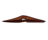 Golden Head Colorado RFID Protect Petite Billfold Coin Wallet Tobacco