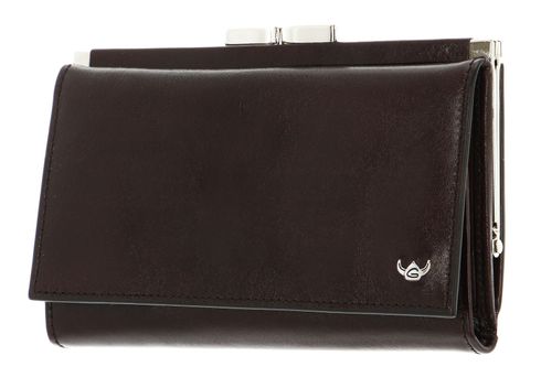 Golden Head Colorado RFID Protect French Coin Purse Wallet Bordeaux