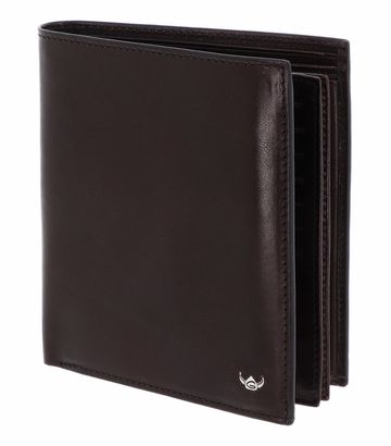 Golden Head Colorado RFID Protect Billfold Coin Wallet Bordeaux