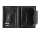 Golden Head Colorado RFID Protect Billfold Coin Wallet With Snap Closure Black