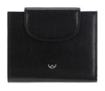 Golden Head Colorado RFID Protect Billfold Coin Wallet With Snap Closure Black