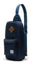 Herschel Heritage Shoulder Bag Indigo Denim
