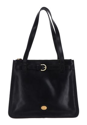 THE BRIDGE Biba Shopping Bag M Nero / Oro