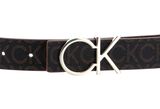 Calvin Klein Re-Lock CK Rev Belt 30MM W70 Cognac / Brown Mono