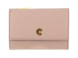 COCCINELLE Myrine Wallet Grained Leather Powder Pink COCCINELLE Myrine Wallet Grained Leather Powder Pink