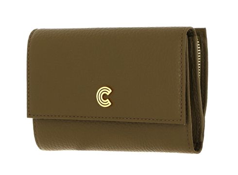 COCCINELLE Myrine Wallet Grained Leather Loden