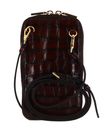 COCCINELLE Flor Croco Hi-Tech Phone Bag Vintage