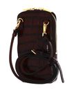 COCCINELLE Flor Croco Hi-Tech Phone Bag Vintage
