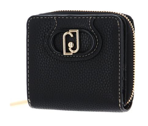 LIU JO Fortuna Zip Around Wallet S Nero