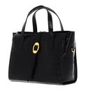 COCCINELLE Coccinelle Cosima Croco Handbag Noir / Noir COCCINELLE Coccinelle Cosima Croco Handbag Noir / Noir
